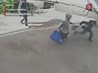 Видеоновость: Задержать грабителя полицейским помогла камера наблюдения