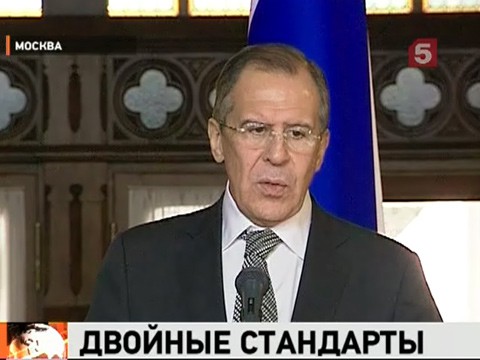 Видеоновость: Глава МИД Сергей Лавров отреагировал на критику с запада о том, что в России ущемляются права оппозиции