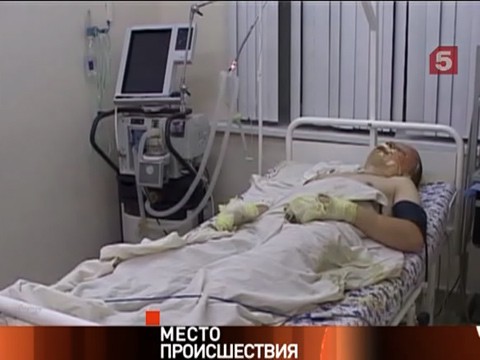 Видеоновость: Восемь рабочих из Чувашии едва не сгорели заживо