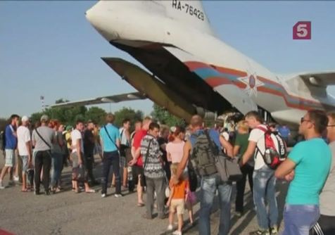 В Самару доставили больше ста беженцев с Украины В Самару доставили больше ста беженцев с Украины