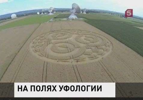 На полях Германии обнаружили узоры неизвестного происхождения На полях Германии обнаружили узоры неизвестного происхождения