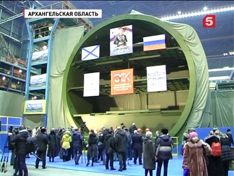 В Северодвинске начали строить атомный крейсер «Генералиссимус Суворов»