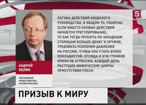 Келин призвал Запад обратить внимание на массовую гибель жителей Донбасса