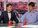 Гости программы: руководитель «Хора русской армии» Кирилл Марков и солист хора Денис Дмитриев Гости программы: руководитель «Хора русской армии» Кирилл Марков и солист хора Денис Дмитриев