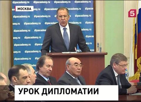 Сергей Лавров выступил перед студентами Дипломатической академии Сергей Лавров выступил перед студентами Дипломатической академии