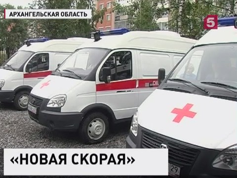 Архангельский автопарк скорой помощи пополнится 13 новыми машинами