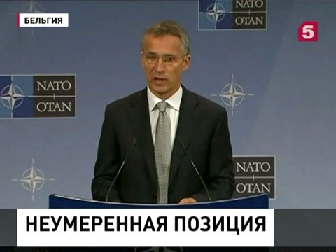 Столтенберг: НАТО обеспокоено действиями России в Сирии