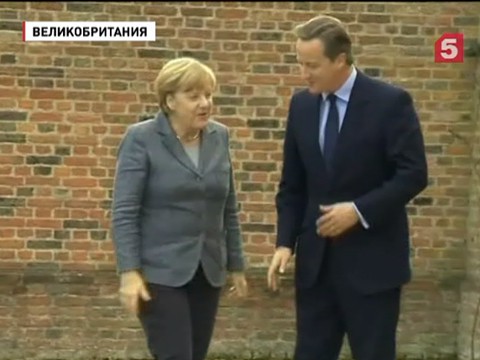 Ангела Меркель и Дэвид Кэмерон обсудили антироссийские санкции