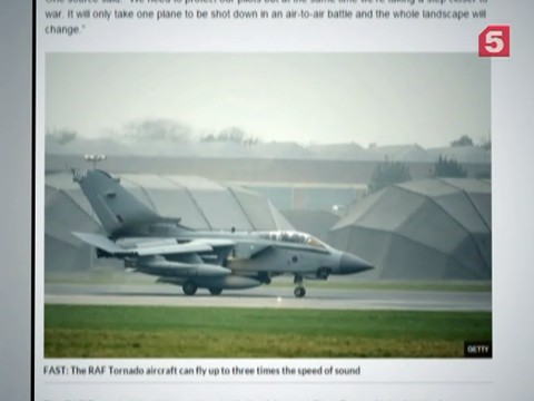 Британские ВВС могут атаковать российские самолеты в небе над Ираком