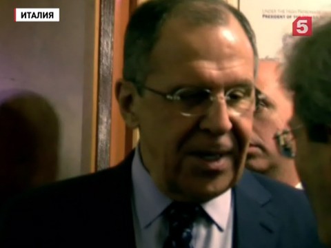 Сергей Лавров проводит в Риме переговоры с главой МИД Италии