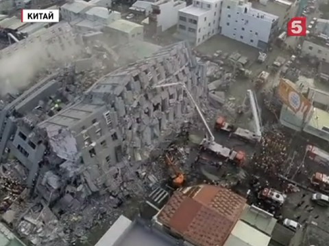 Число жертв землетрясении на Тайване выросло до 7 человек