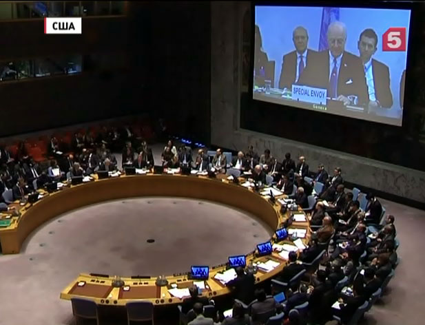 Совет Безопасности ООН единогласно принял резолюцию о перемирии в Сирии