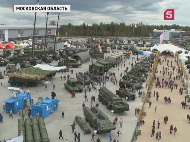 В Подмосковье завершает работу форум «Армия-2015», его посетили свыше 460 тыс. человек