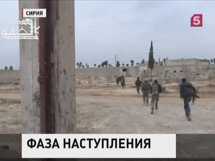 Сирийская армия ведёт активное наступление на Пальмиру