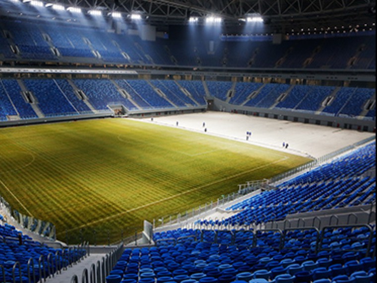 До начала Кубка конфедераций газон арены «Санкт-Петербург» подвергнется испытаниям