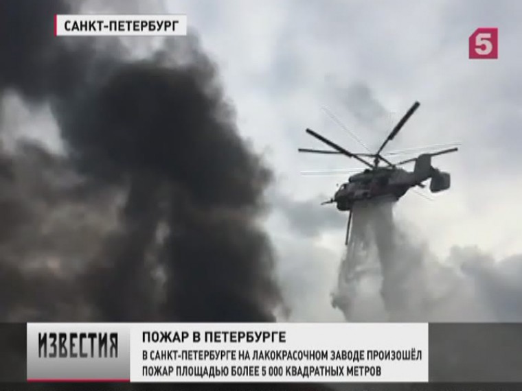 В Петербурге пожарные несколько часов сражались с огнём на юго-востоке города