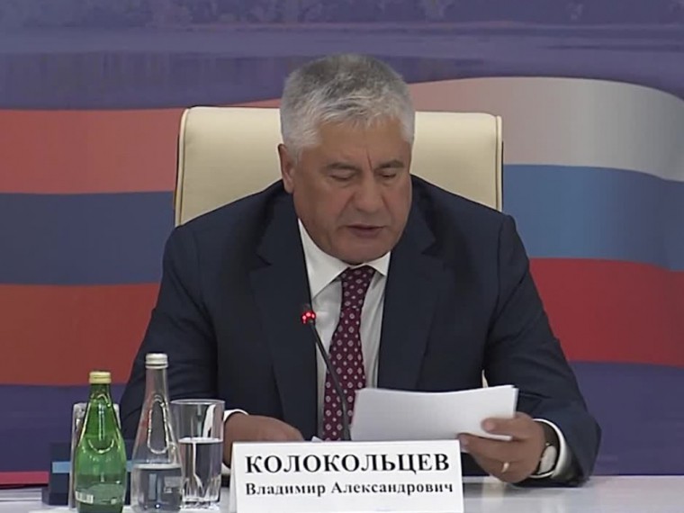 Колокольцев провел заседание коллегии МВД России и полиции Армении