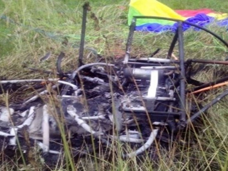 Мотопараплан, разбившийся в Тульской области, принадлежал погибшему