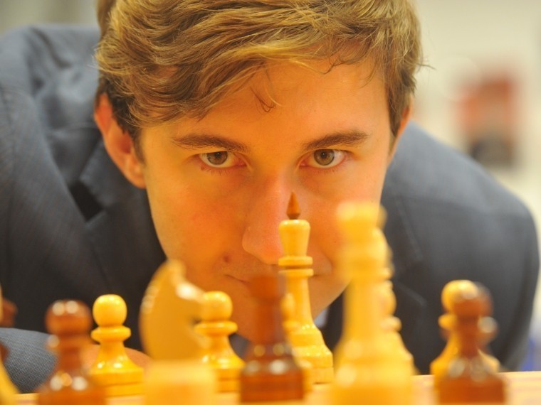 Шахматист Сергей Карякин сыграл вничью с австралийским противником