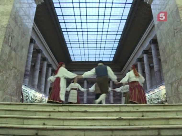 В Российском этнографическом музее открыли «Ночь искусств» народными танцами