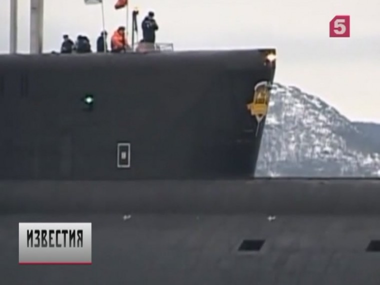 В Северодвинске на воду спустили новейший подводный ракетоносец «Князь Владимир»