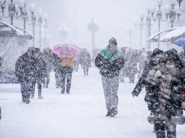 Уже завтра Москву накроет сильнейший снегопад