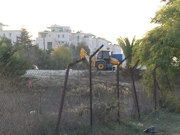 На место будущего  посольства США в Иерусалиме прибыла строительная техника