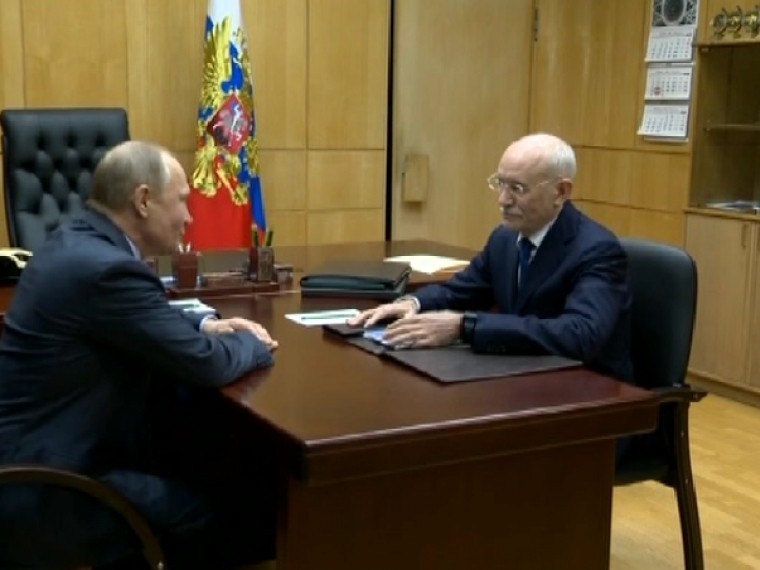 Владимир Путин встретился с главой Башкортостана