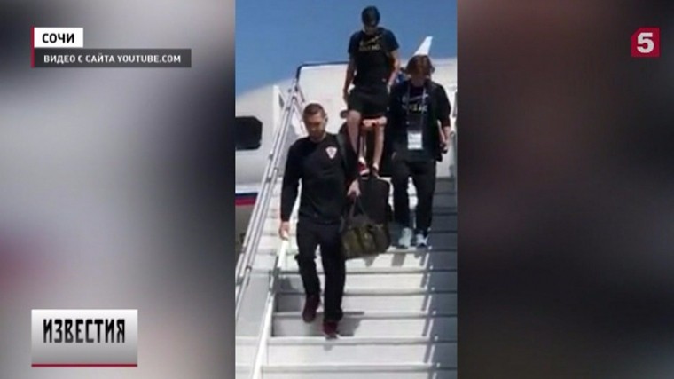 Сборная Хорватии привыкает к субтропическому климату Сочи