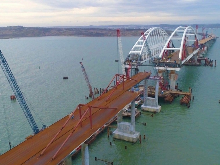 На «Яндекс. Картах» появился Крымский мост