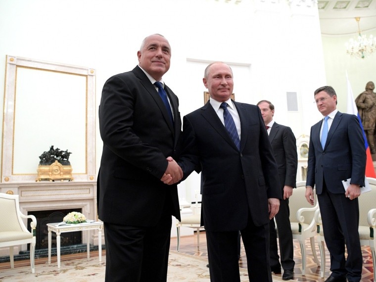 Путин и Борисов обсудили участие Болгарии в «Турецком потоке»