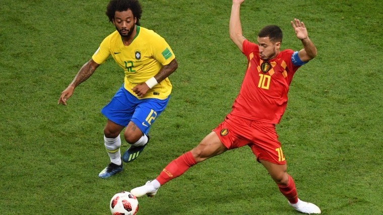 Первый тайм матча ЧМ между Бразилией и Бельгией начался с автогола — видео