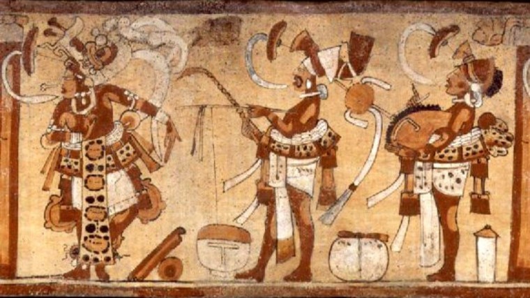 Пещеру с рисунками индейцев майя обнаружили в Мексике